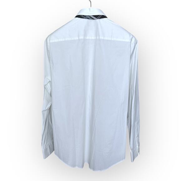 Alfani Slim Fit Blazer Jacket, Dress Shirt and Tie, Size 42L, Black - Picture 9 of 12